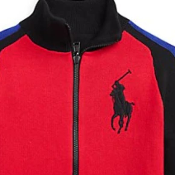 Polo Ralph LaurenBig Boys Reversible Full-Zip Sweater size 5 New with Tags - Picture 7 of 8
